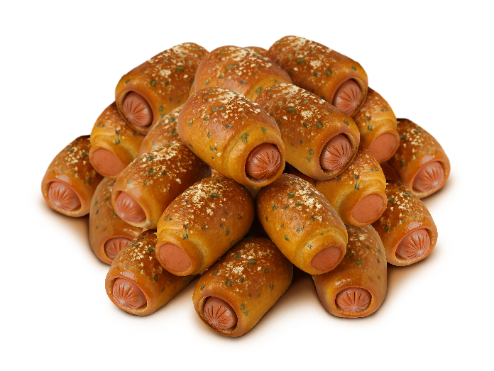 20 Mini Pretzel Dogs image